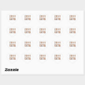 les chiens mignons en look autocollant (Feuille)