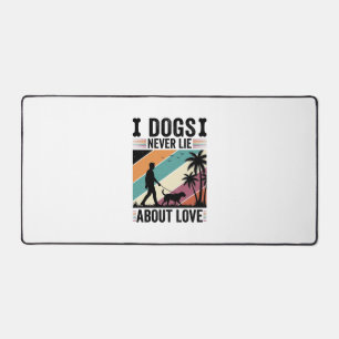 Les chiens ne mentent jamais sur l'amour Vintage p