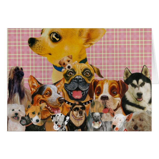 Les chiens sont amusants (Devant horizontal)