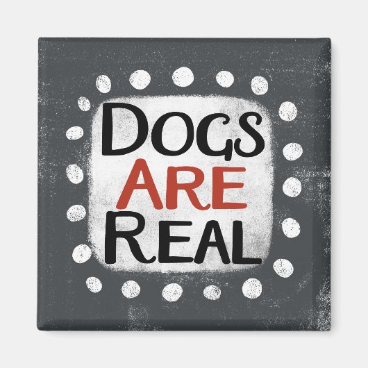 Les chiens sont de vrais aimants frigorifiques (Devant)