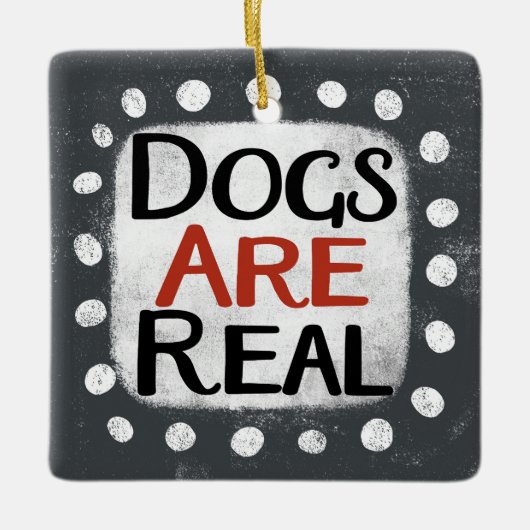Les chiens sont de vrais ornements (Devant)