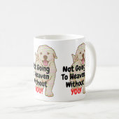 Les chiens sont les meilleurs amis de l'homme Mug (Devant droit)