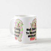 Les chiens sont les meilleurs amis de l'homme Mug (Devant gauche)