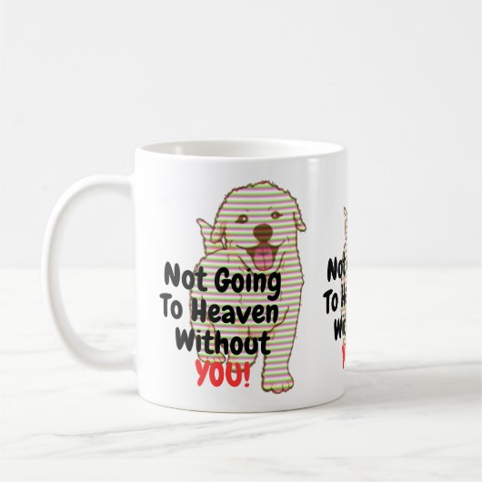 Les chiens sont les meilleurs amis de l'homme Mug (Gauche)