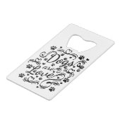 Les Chiens Sont Loin Paw Et Coeurs Typographie (Dos Angle)