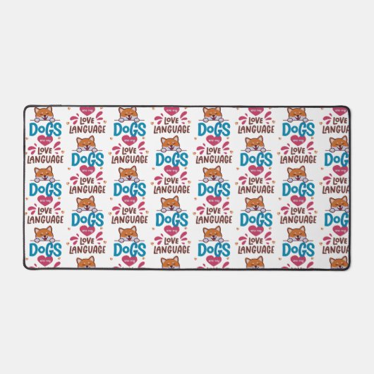 Les Chiens Sont Ma Langue D'Amour (Recto)