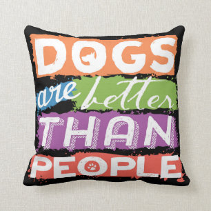 Les chiens sont meilleurs que le coussin de