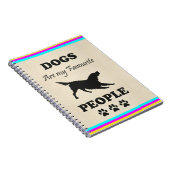 Les Chiens Sont Mon Carnet Populaire Préféré (Côté Droit)