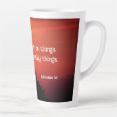 Les choses au-dessus de Latte Mug (Droite)