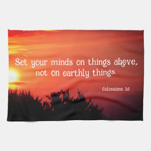 Les choses au-dessus de serviette de cuisine (Horizontal)