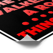 Les choses ont une poster drôle de sens (Coin)