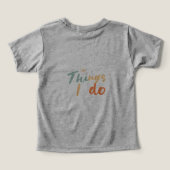 "Les Choses Que Je Fais." (Design Verso)