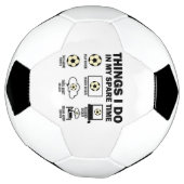 Les Choses Que Je Fais Dans Mon Soccer De Temps Li (Tourné)