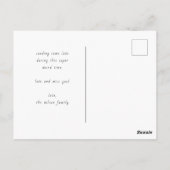 Les choses qui me manquent Carte postale de quaran (Dos)