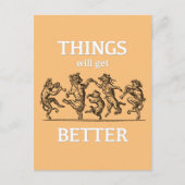 Les choses s'amélioreront… Carte postale de pandém (Devant)