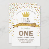 Les choses sauvages invitation d'anniversaire Garç (Devant / Derrière)