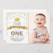 Les choses sauvages invitation d'anniversaire Garç (Devant / Derrière)