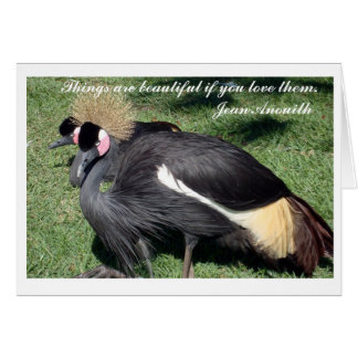 Les choses sont belles. . . carte