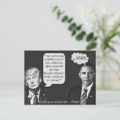 Les Choses Stupides Dit Donald Trump Sur Les Carte (Debout devant)