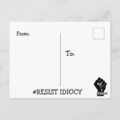 Les Choses Stupides Dit Donald Trump Sur Les Carte (Dos)