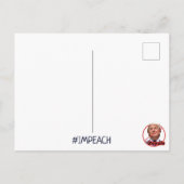 Les choses stupides Trump a dit Carte postale Souv (Dos)