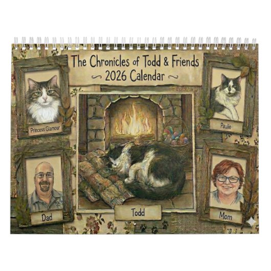 Les Chroniques de Todd & Friends Calendrier 2026 (Protection)