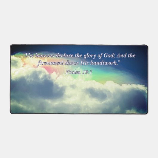 Les Cieux Déclarent Psaume 19:1 (Recto)