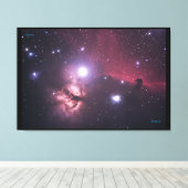 Les cieux - Impression en toile distincte (Insitu (Plancher de Bois))