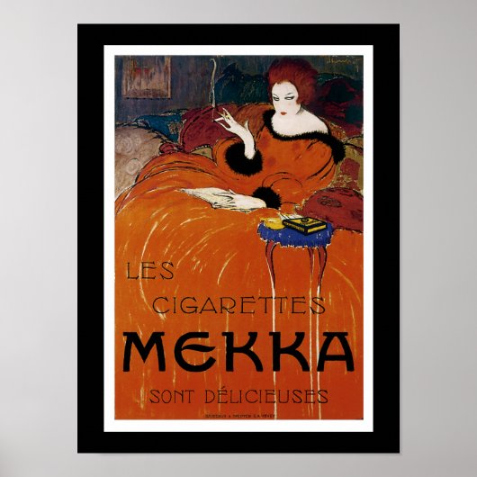 Les Cigaretes Mekka Poster (Voorkant)