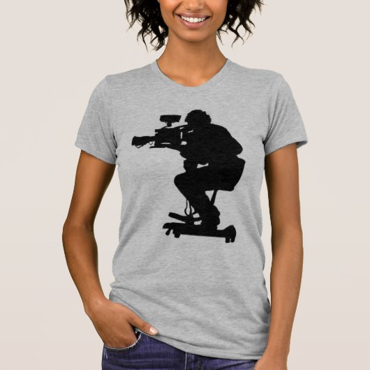 Les cinéastes silhouettent le T-shirt de v des (Devant)