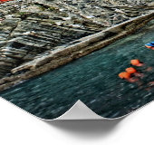 Les Cinque Terre - Riomaggiore, Italie Poster 20x1 (Coin)