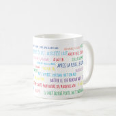 Les citations françaises disent Mug (Devant droit)