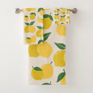 Les Citrons 01 Retro Lemon Abstraits citrons