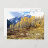 Les cloches de marron dans la carte postale d'auto (Devant / Derrière)