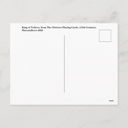 Les Cloîtres Jouer aux cartes No2 (Dos)