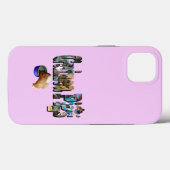 Les Cochons de Guinée est le mot, iPhone 13 Coque (Verso (horizontal))