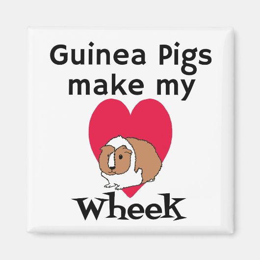 Les Cochons De Guinée Font De Mon Coeur Un Aimant  (Devant)