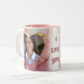 LES COEURS AIMANT COUPLE MUG VALENTINE (Devant gauche)