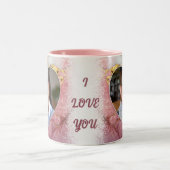 LES COEURS AIMANT COUPLE MUG VALENTINE (Centre)