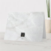 LES COEURS DANS UNE CARTE D'ARBRE (Dos)