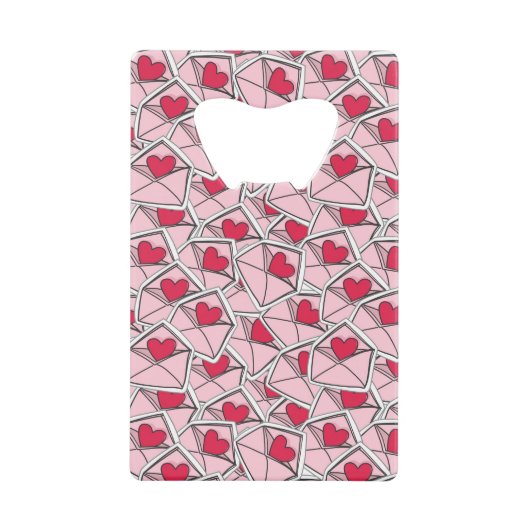 Les coeurs de Valentine sur des enveloppes (Devant)