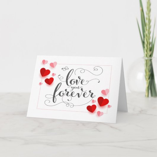 Les coeurs en papier de Valentine (Devant)
