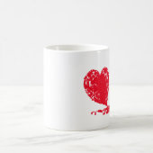 les coeurs morph la tasse (Centre)