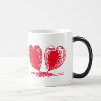 les coeurs morph la tasse