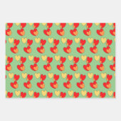 Les Coeurs Poussent. Feuilles de papier d'envelopp (Devant 3)