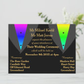 Les coeurs remontent avec les invitations à un mar (Debout devant)