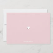 Les coins des amoureux Photo Invitation religieuse (Dos)