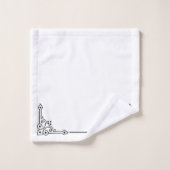 Les coins élégants (Gant de toilette)