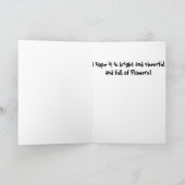 Les colibris Audubon fleurit la carte (Intérieur)