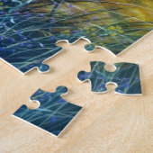 Les collines peintes 1 Puzzle (Côté)